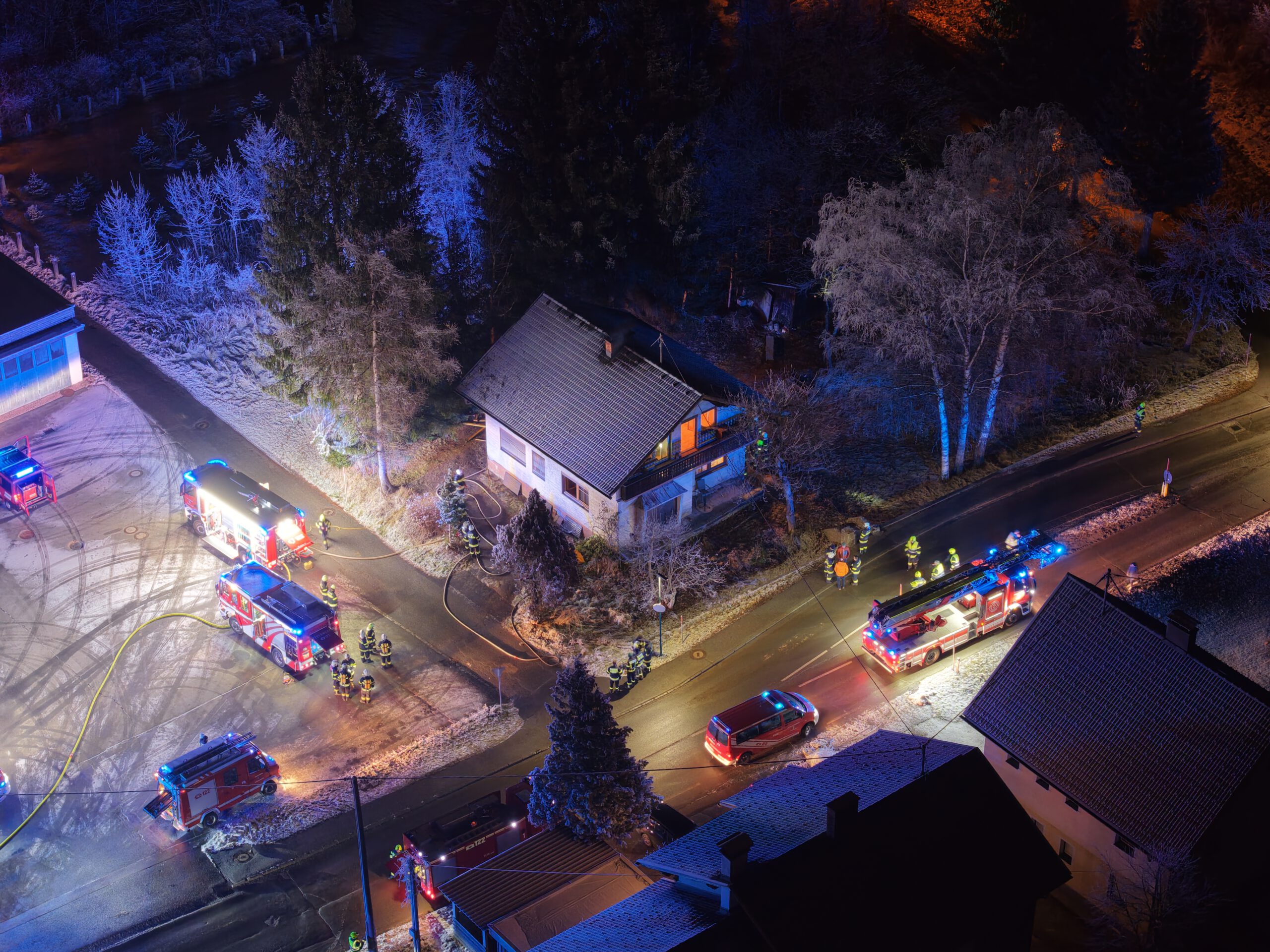 Wohnhausbrand in Mauthen